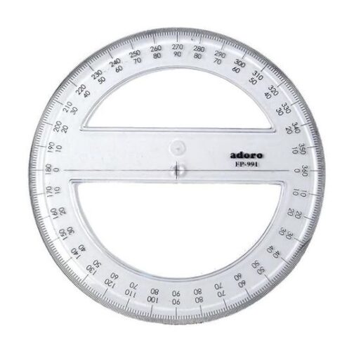 EDG - Math Protractor 10 cm - 360°