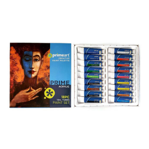 ART - Acrylic Paint Set - Prime Art - 12ml x 18 piece